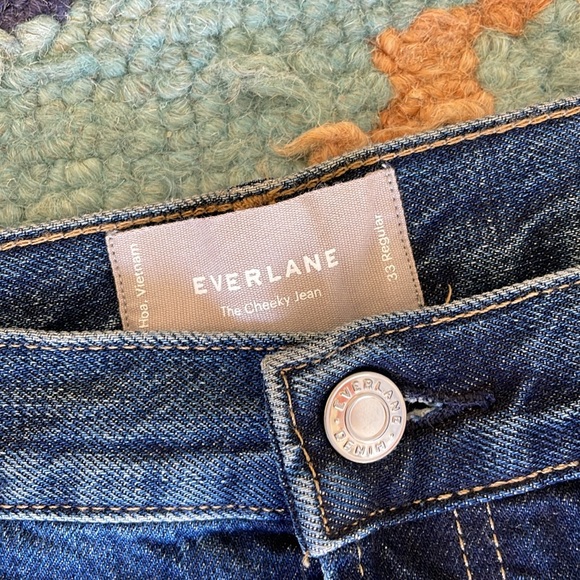 Everlane brand cheeky jeans, size 33 regular - Picture 3 of 3